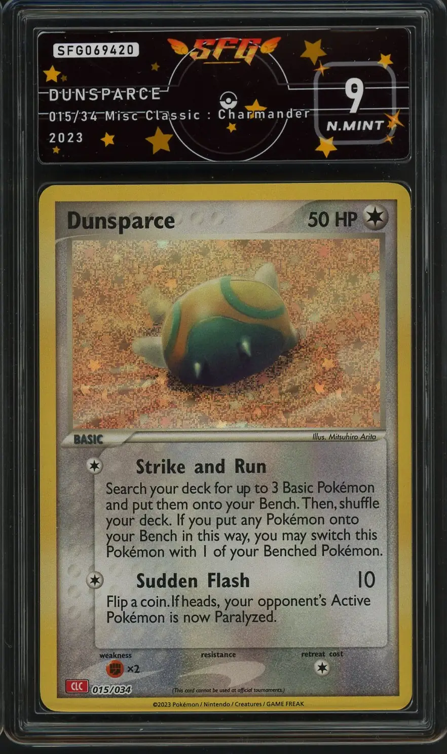 SFG 9 Dunsparce Holo