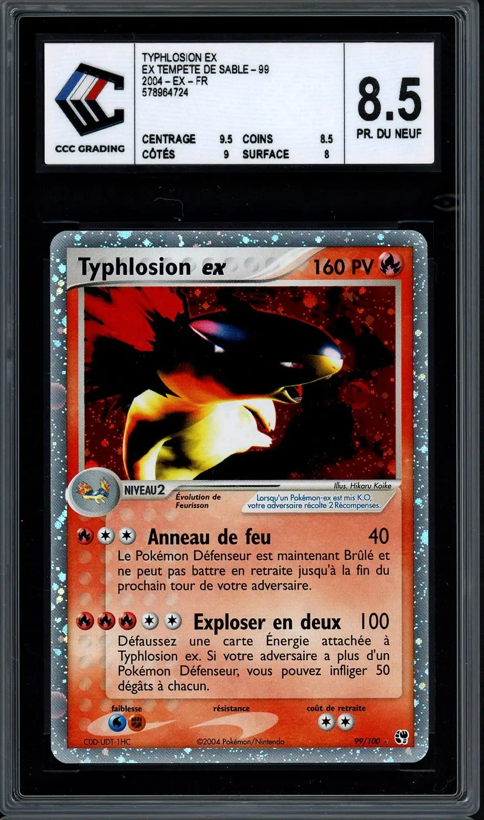 CCC 8.5 Typhlosion Ex
