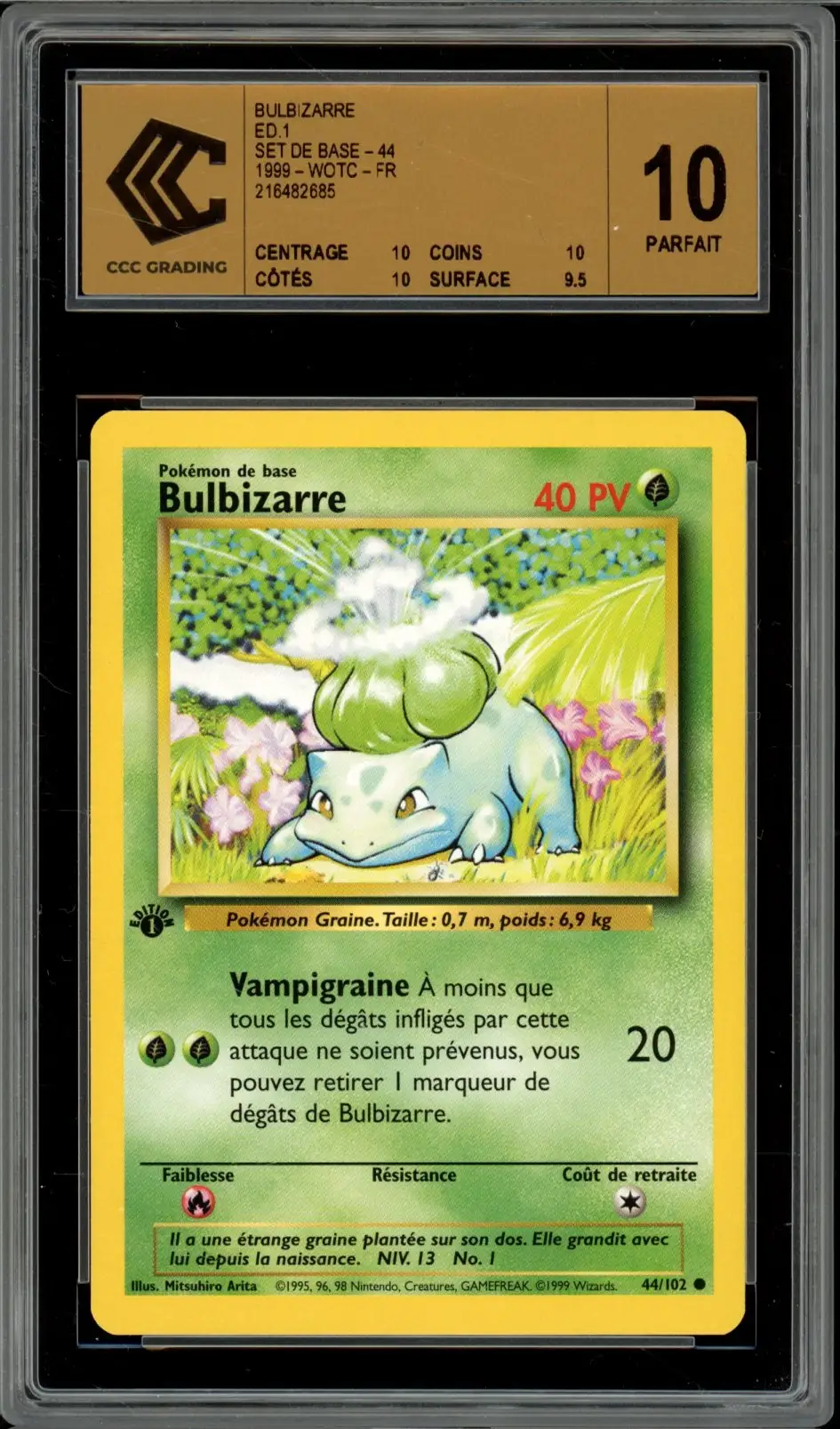 CCC 10 Bulbizarre