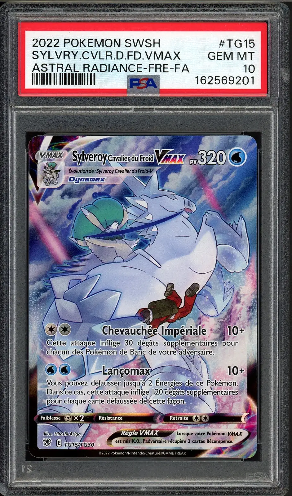 PSA 10 Sylveroy Cavalier du Froid VMax