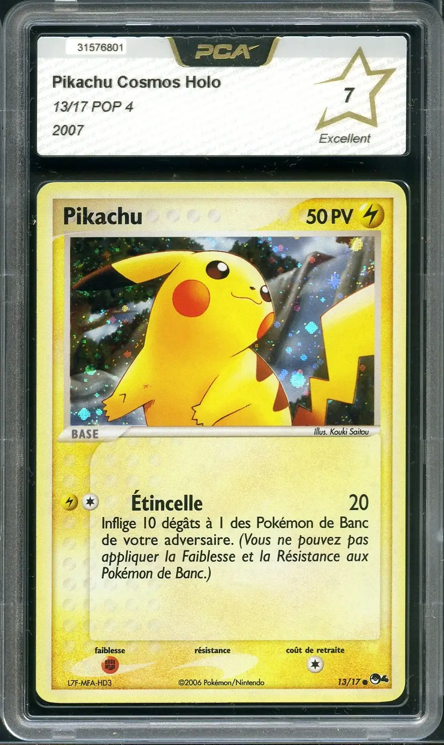 PCA 7 Pikachu Holo