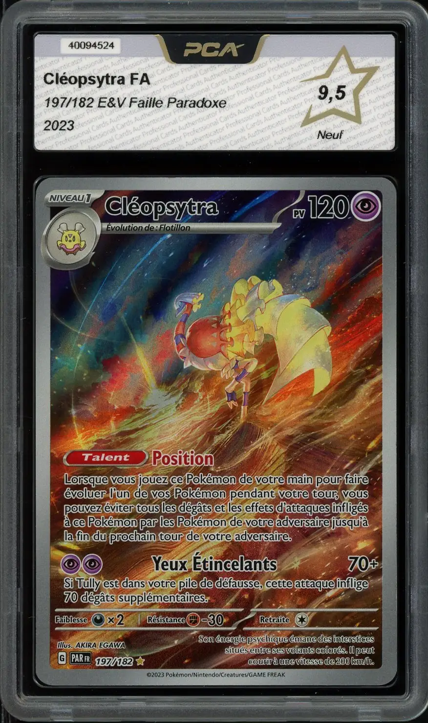 PCA 9.5 Cléopsytra