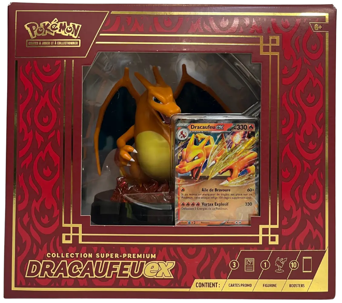 Coffret Collection Super Premium Dracaufeu Ex