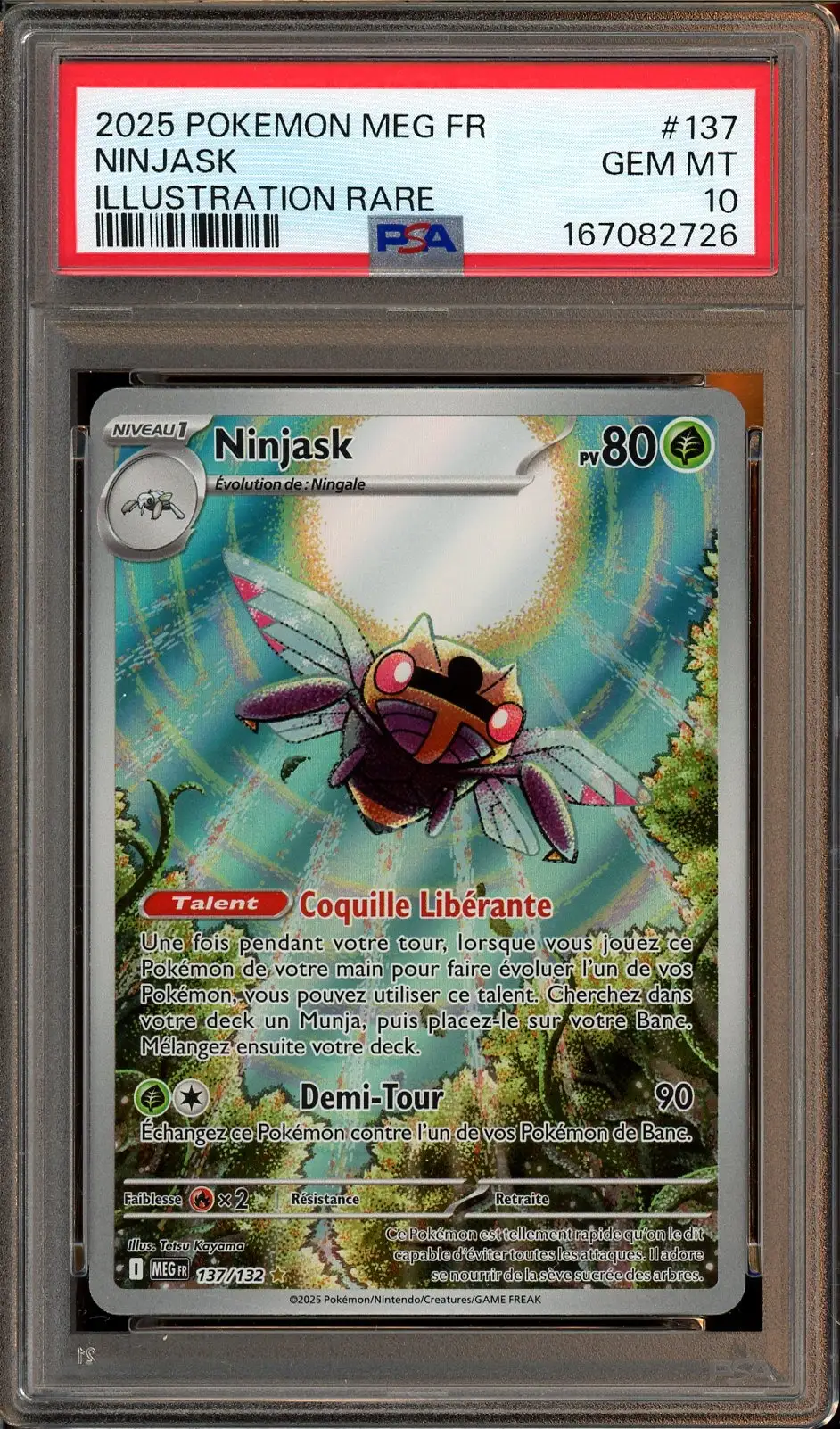 PSA 10 Ninjask