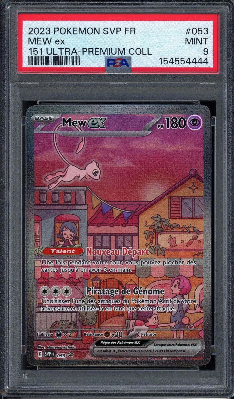 PSA 9 Mew Ex