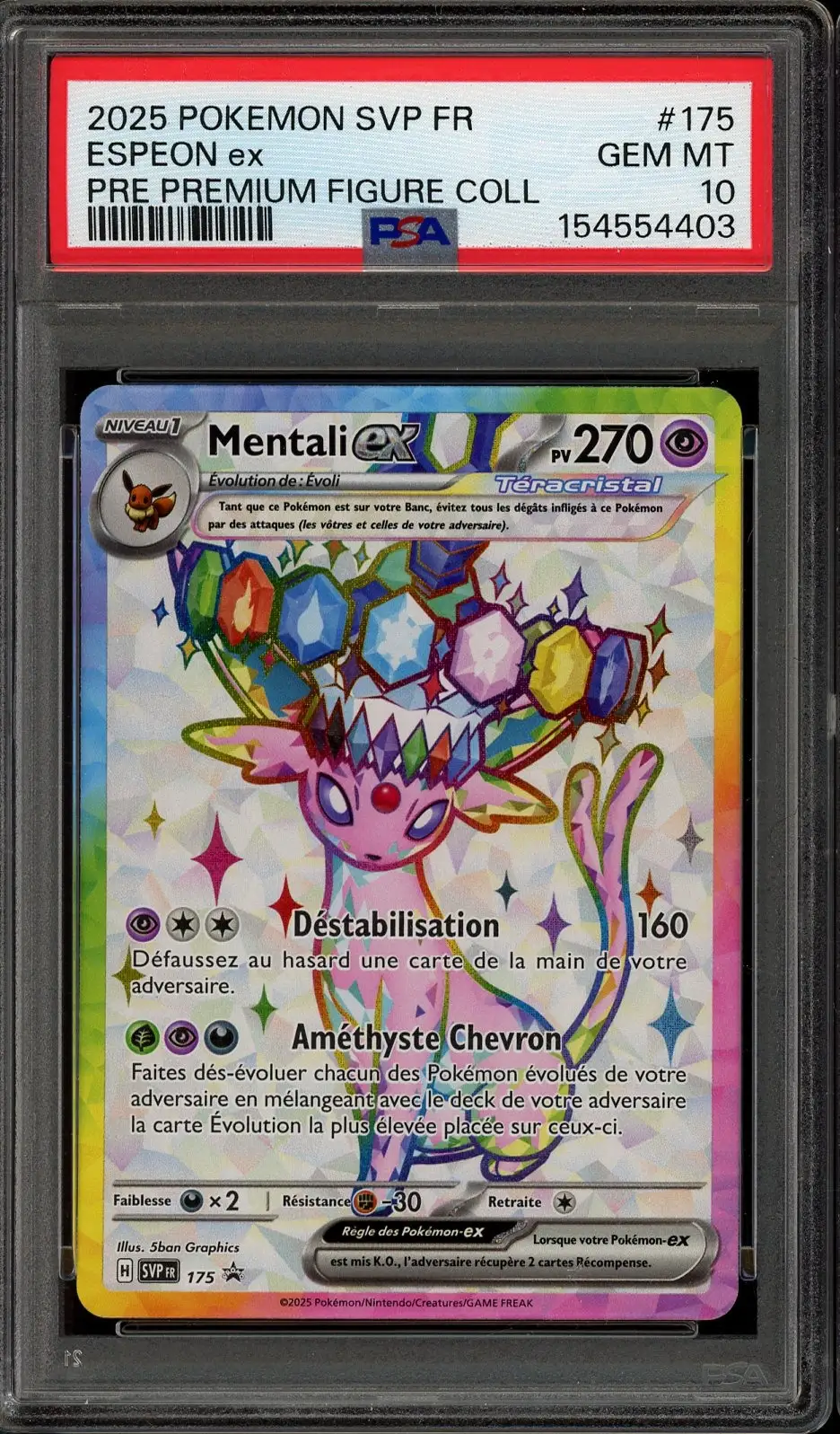 PSA 10 Mentali Ex