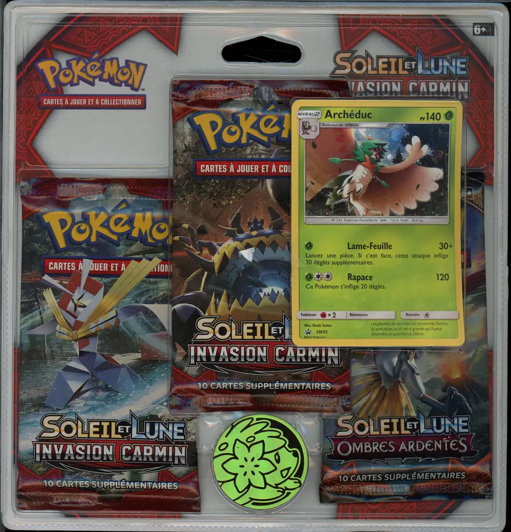 Tripack SL4 Gardiens Ascendants Invasion Carmin