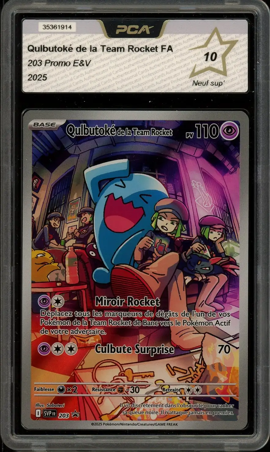 PCA 10 Qulbutoké De La Team Rocket