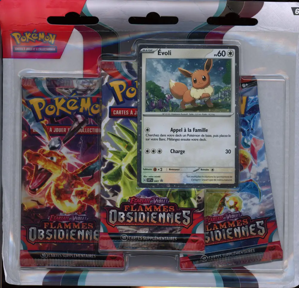 Tripack EV3 Flammes Obsidiennes