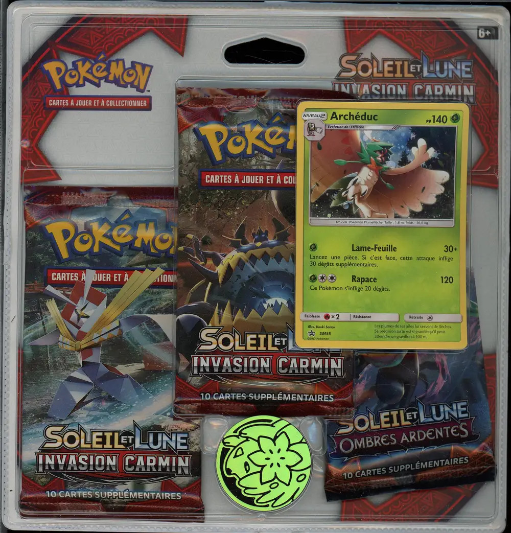 Tripack SL4 Gardiens Ascendants Invasion Carmin
