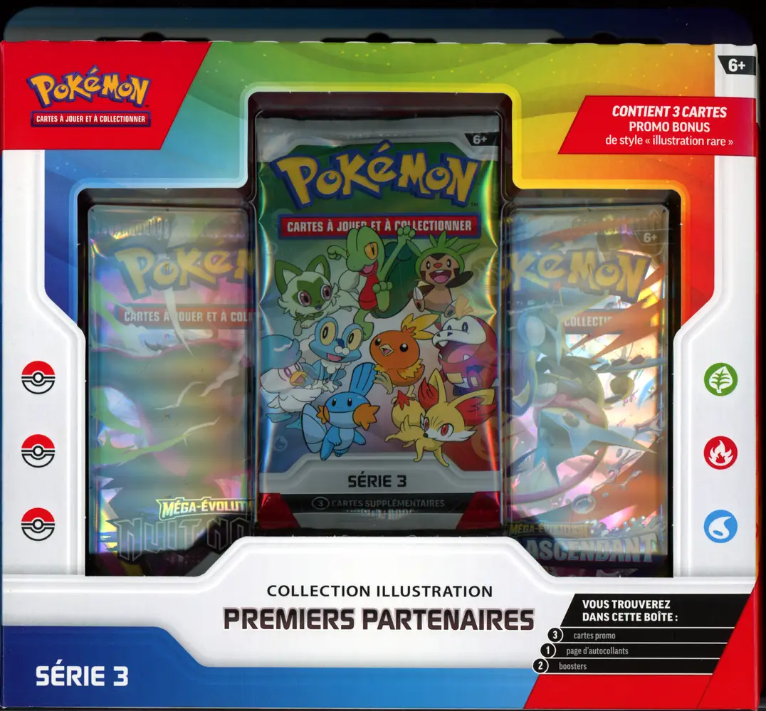 Coffret Collection Illustration Premiers Partenaires Série 3