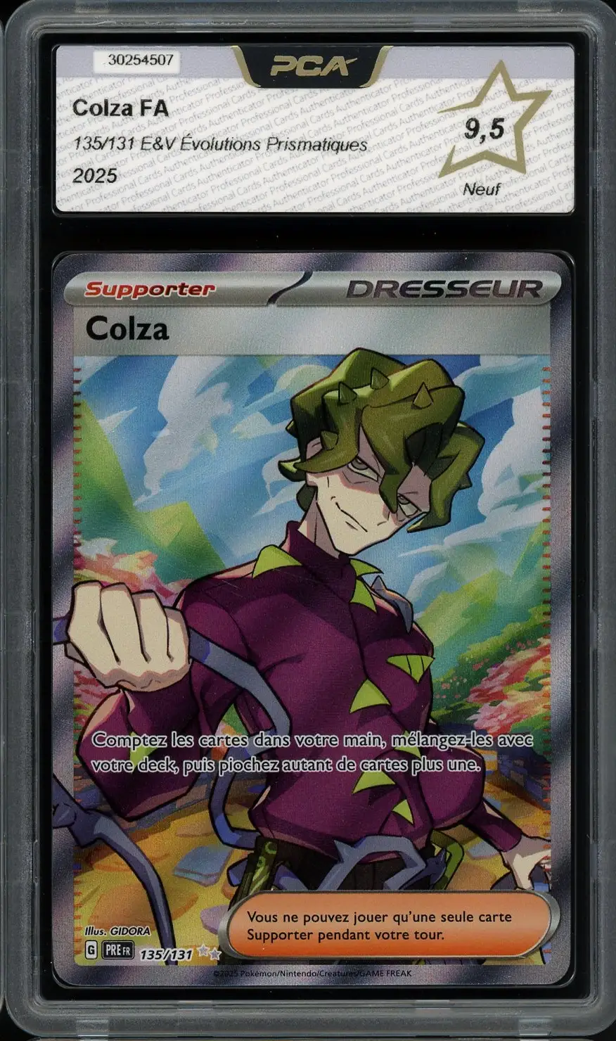 PCA 9.5 Colza