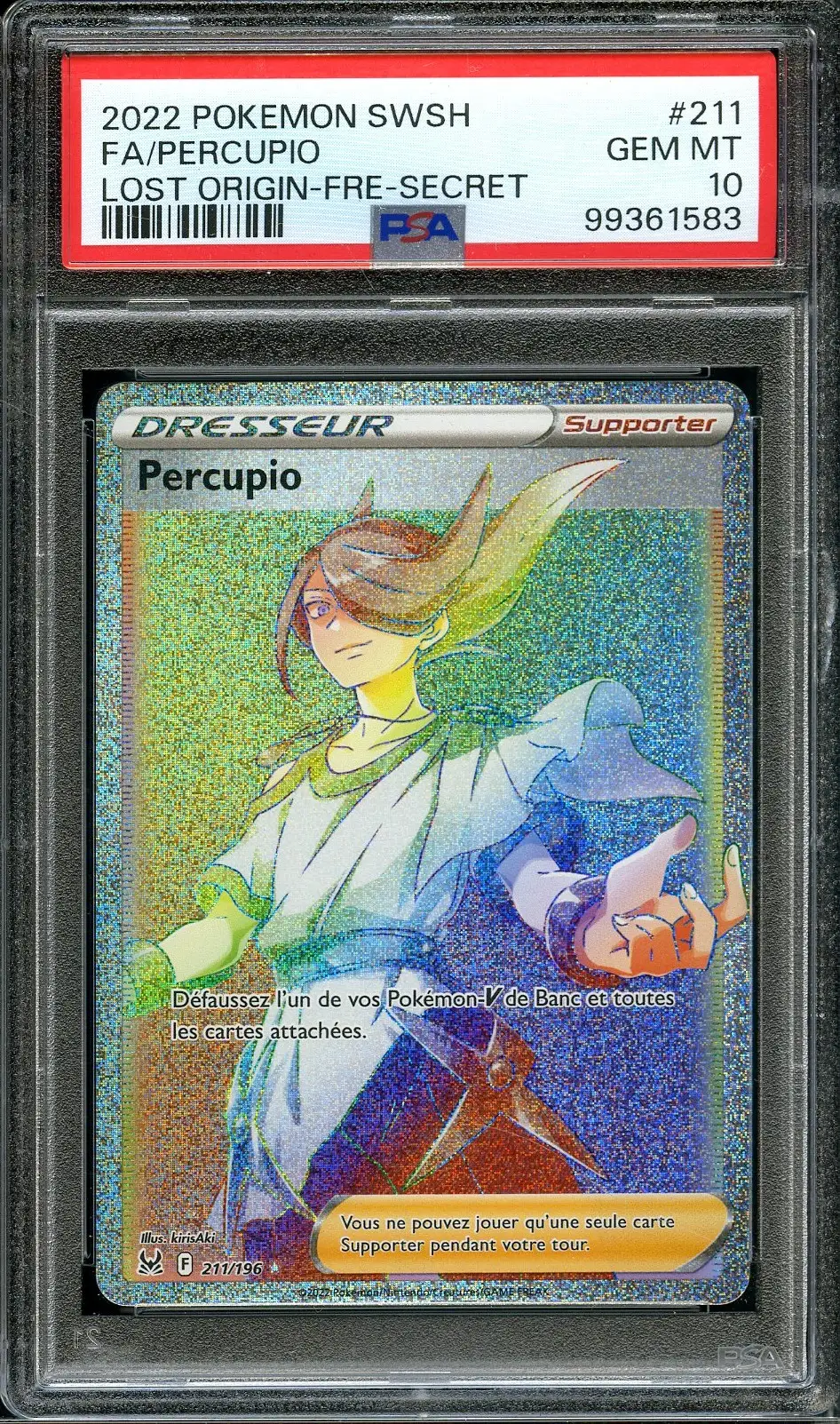 PSA 10 Percupio Rainbow