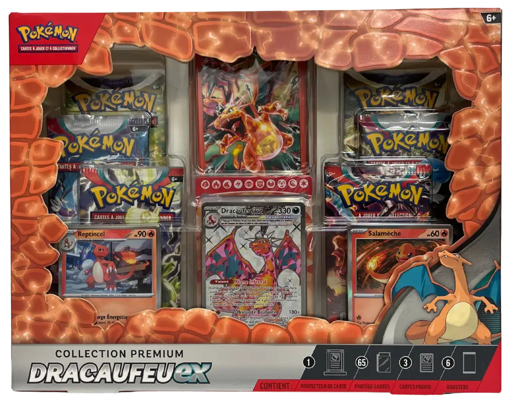 Coffret Collection Premium Dracaufeu Ex