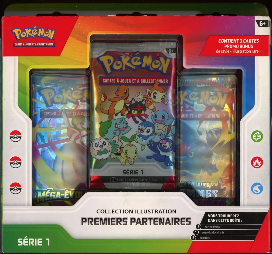 Coffret Collection Illustration Premiers Partenaires Série 1