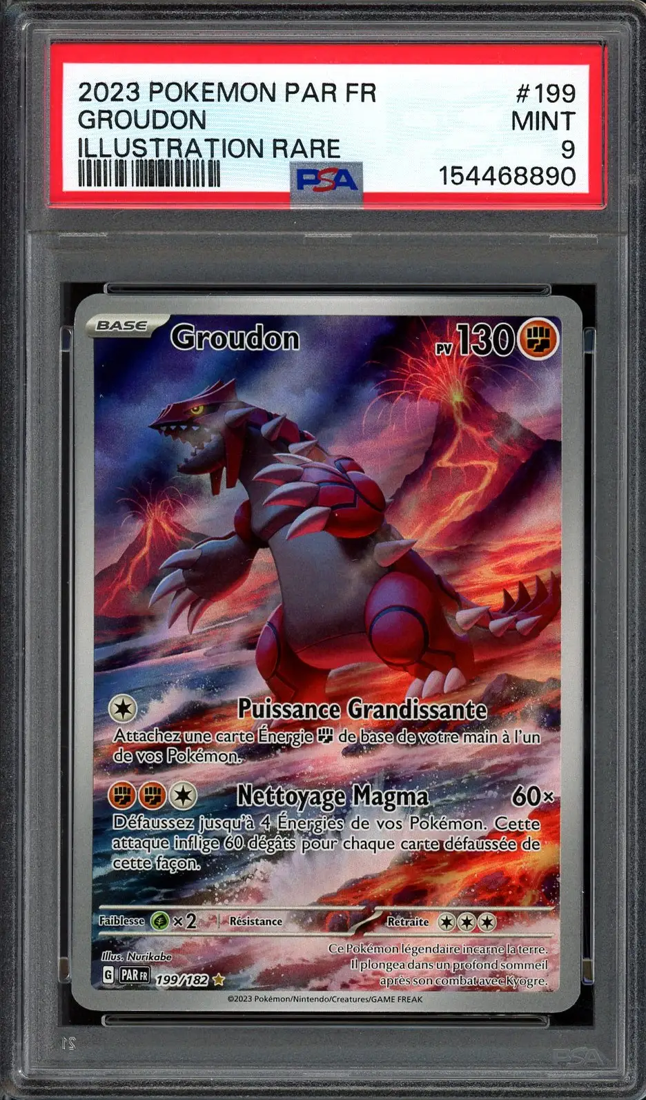 PSA 9 Groudon