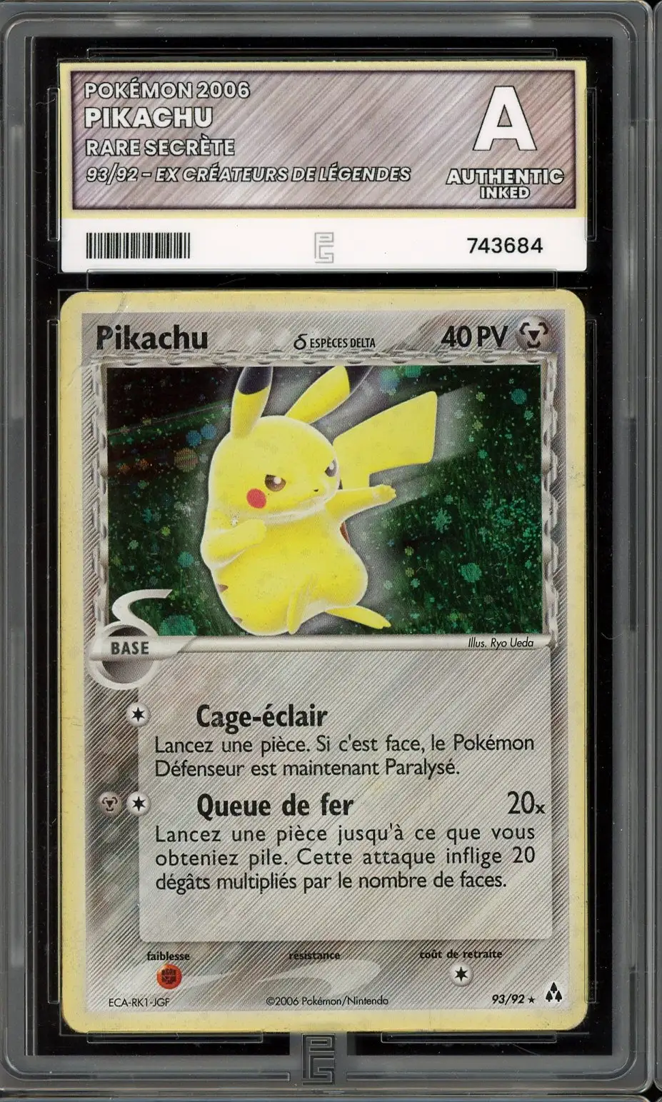 PG A Pikachu Holo