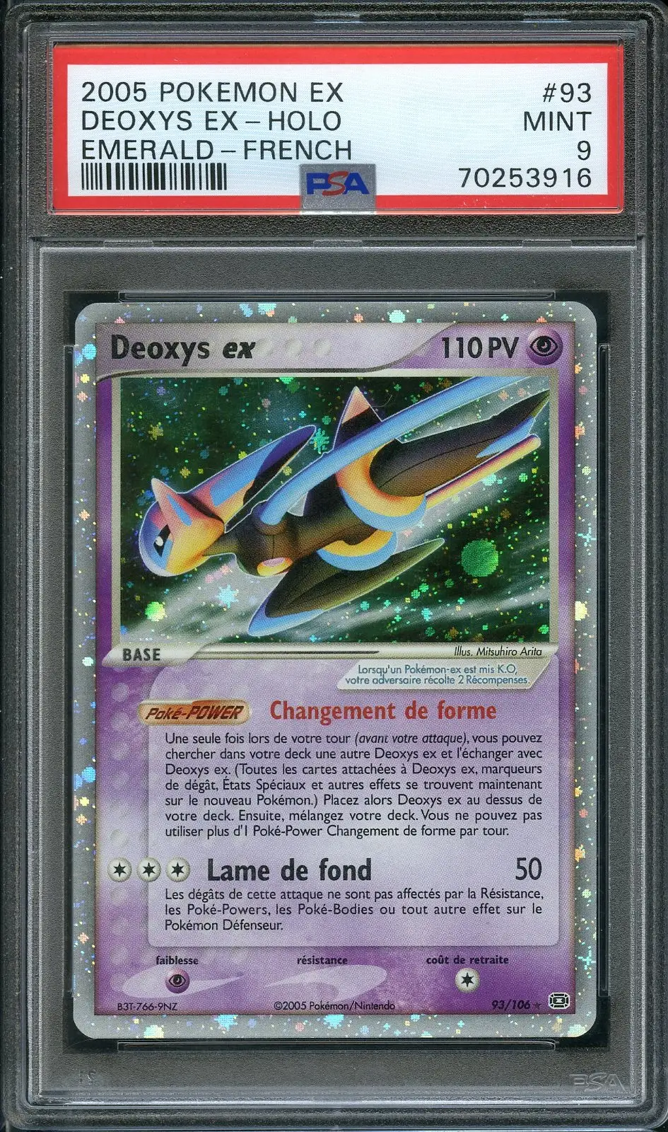 PSA 10 Deoxys Ex