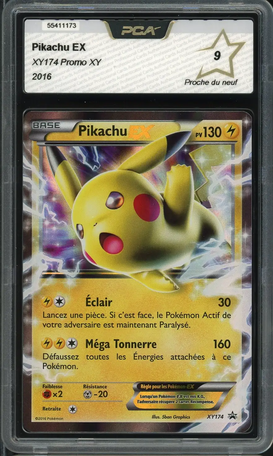 PCA 9 Pikachu Ex