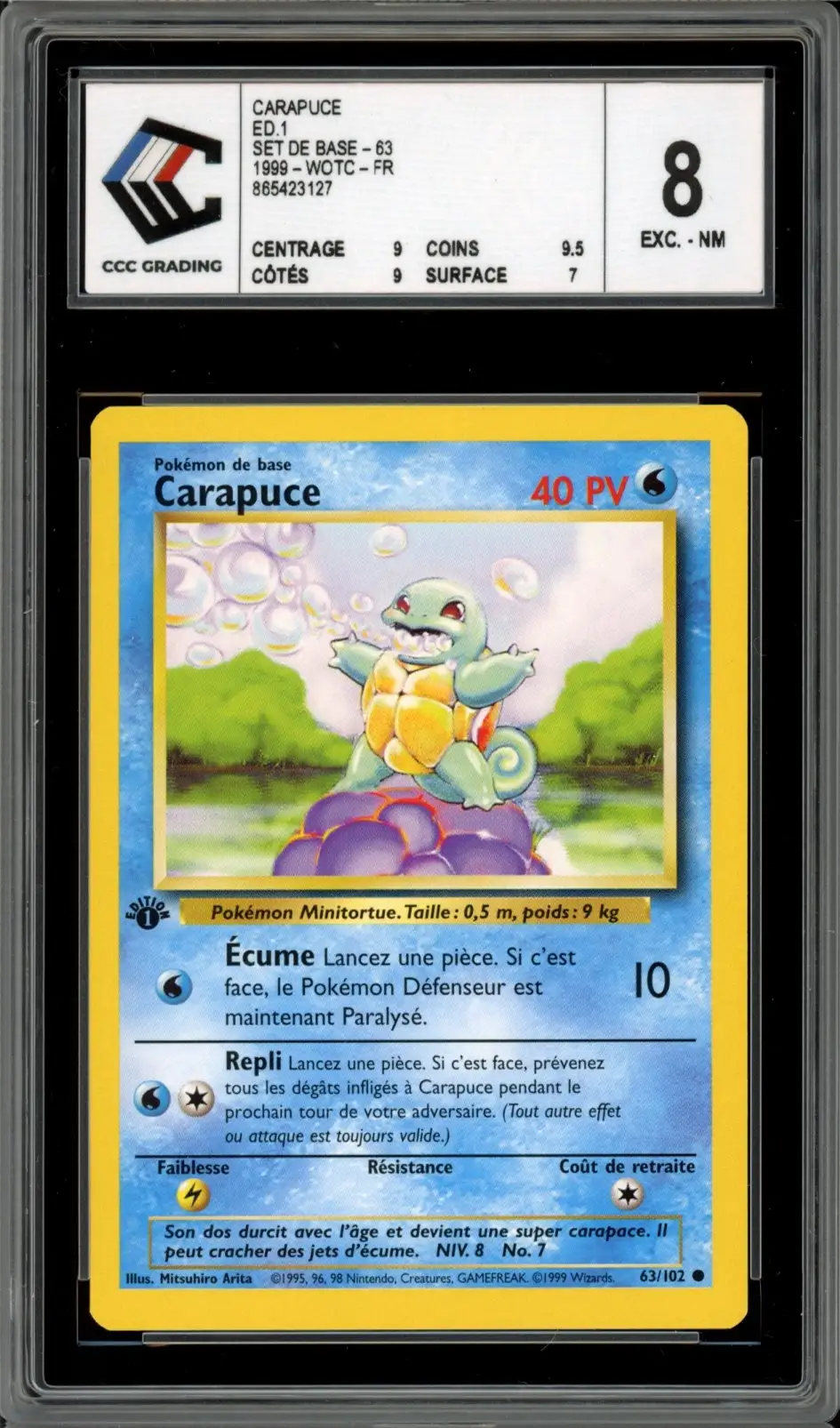 CCC 8 Carapuce