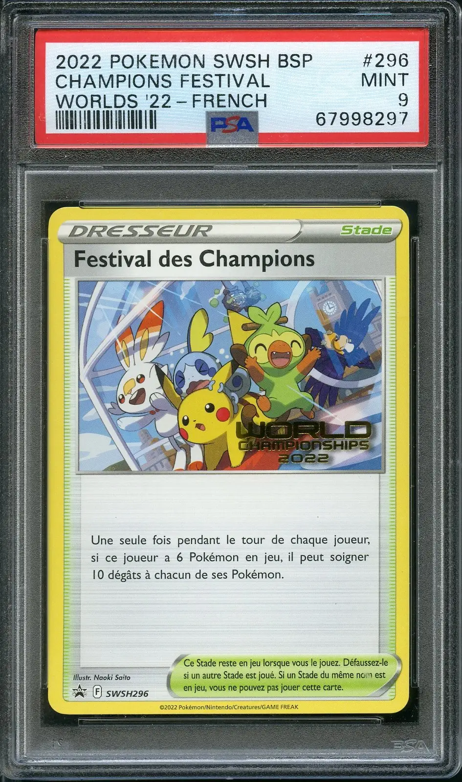 PSA 9 Festival des Champions