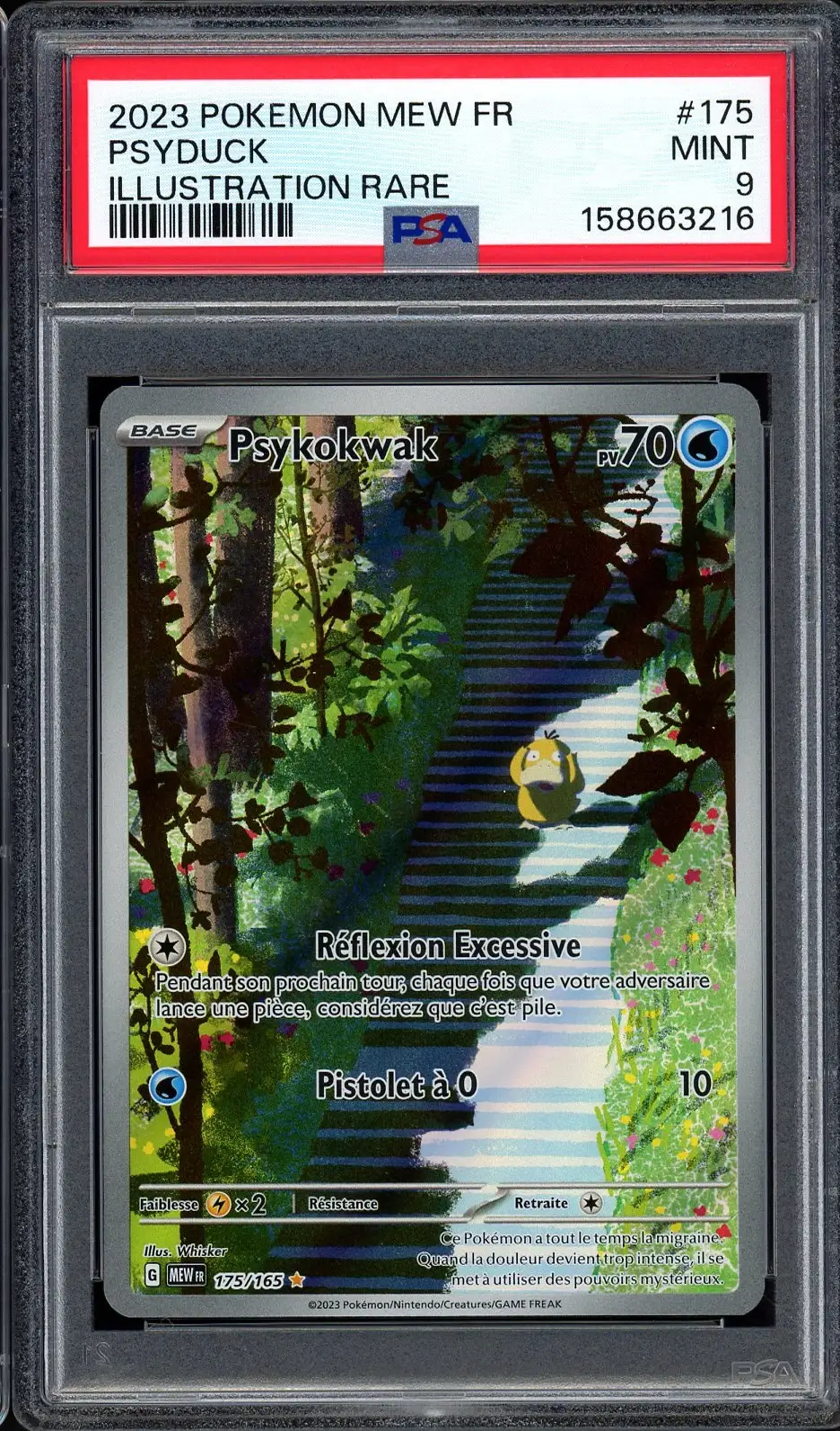 PSA 9 Psykokwak