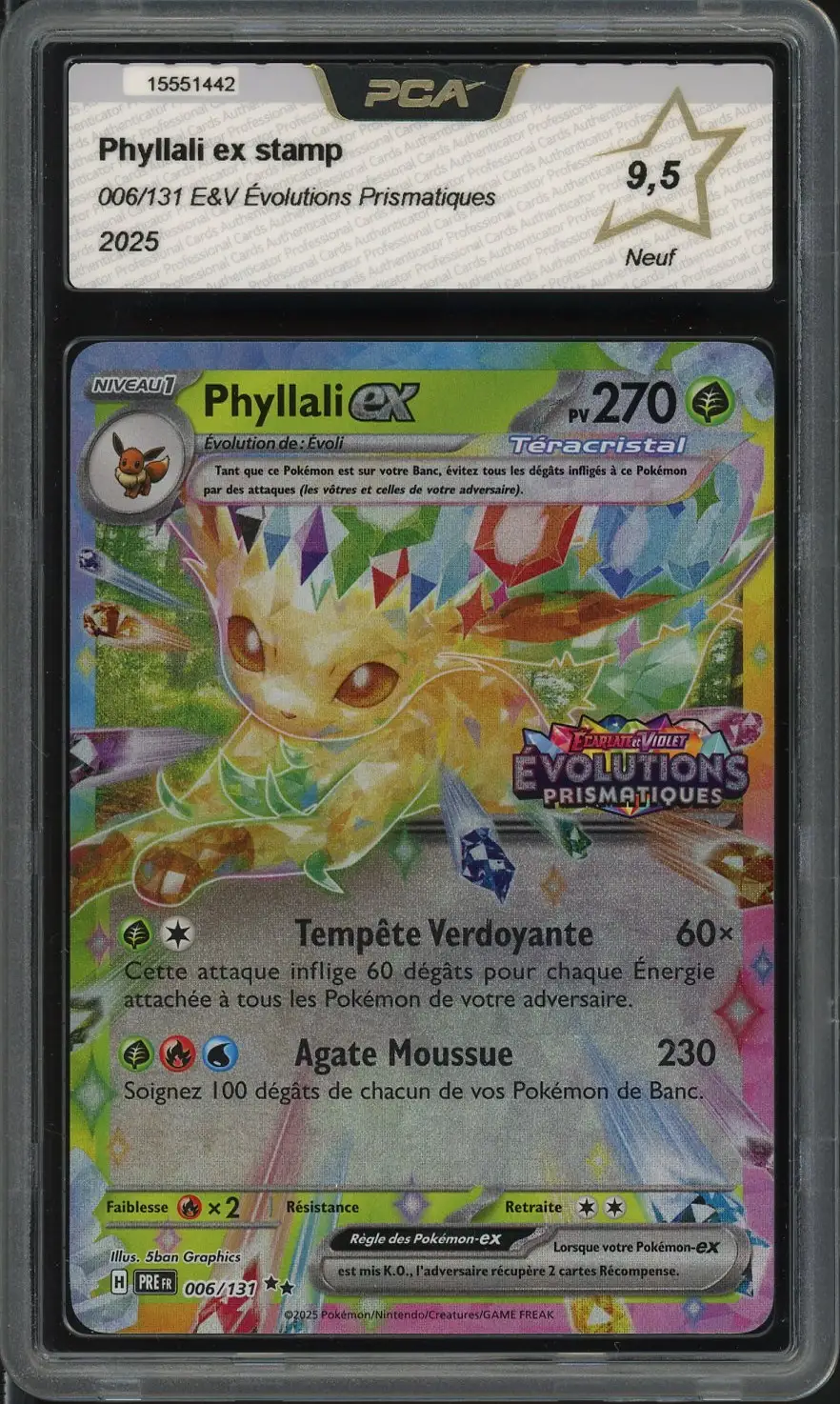 PCA 9.5 Phyllali Ex Stamp