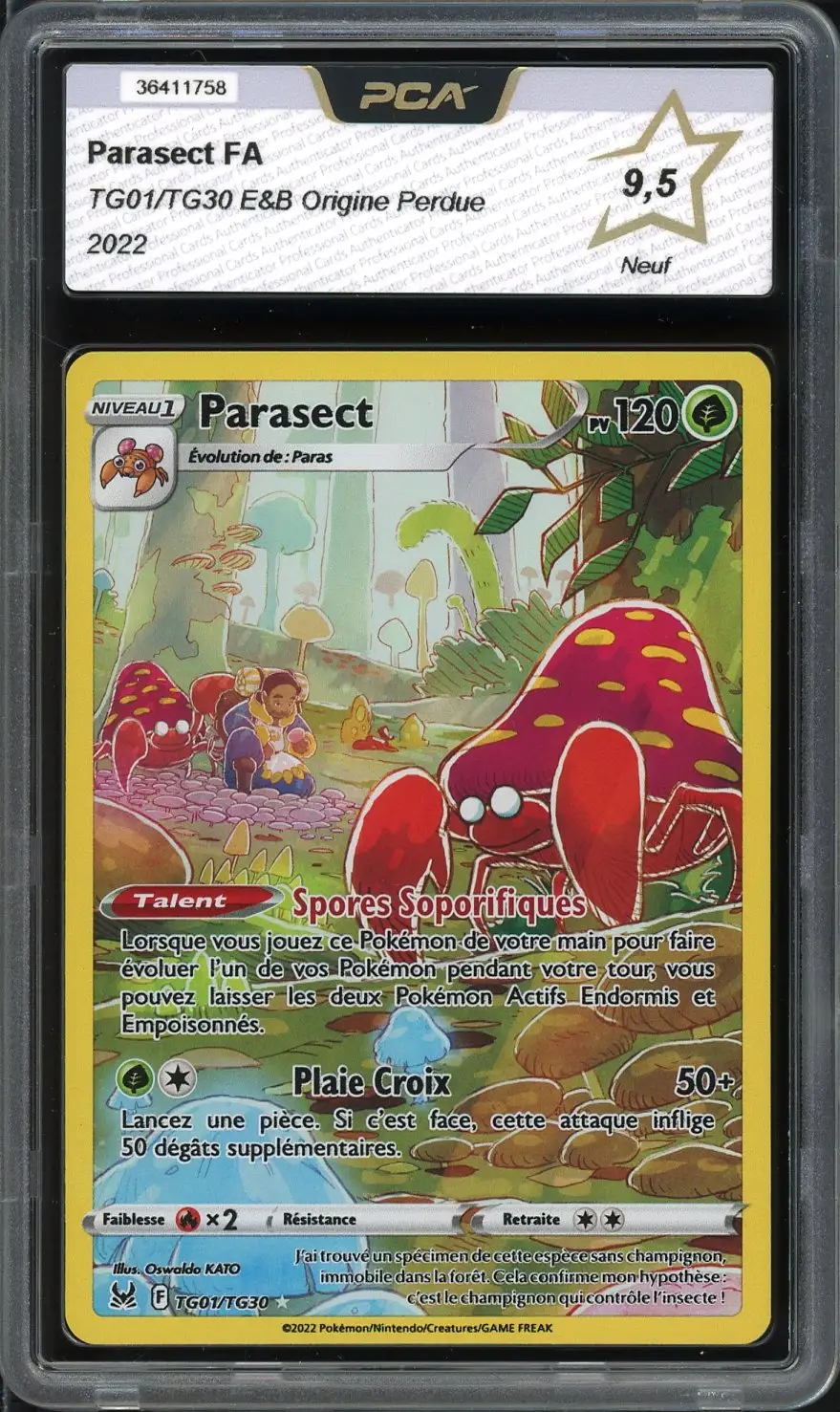 PCA 9.5 Parasect