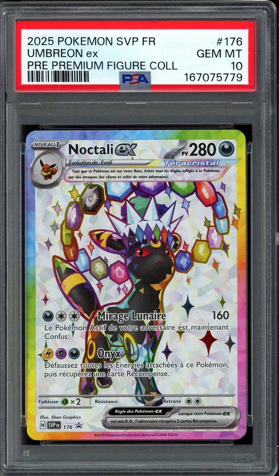 PSA 10 Noctali Ex
