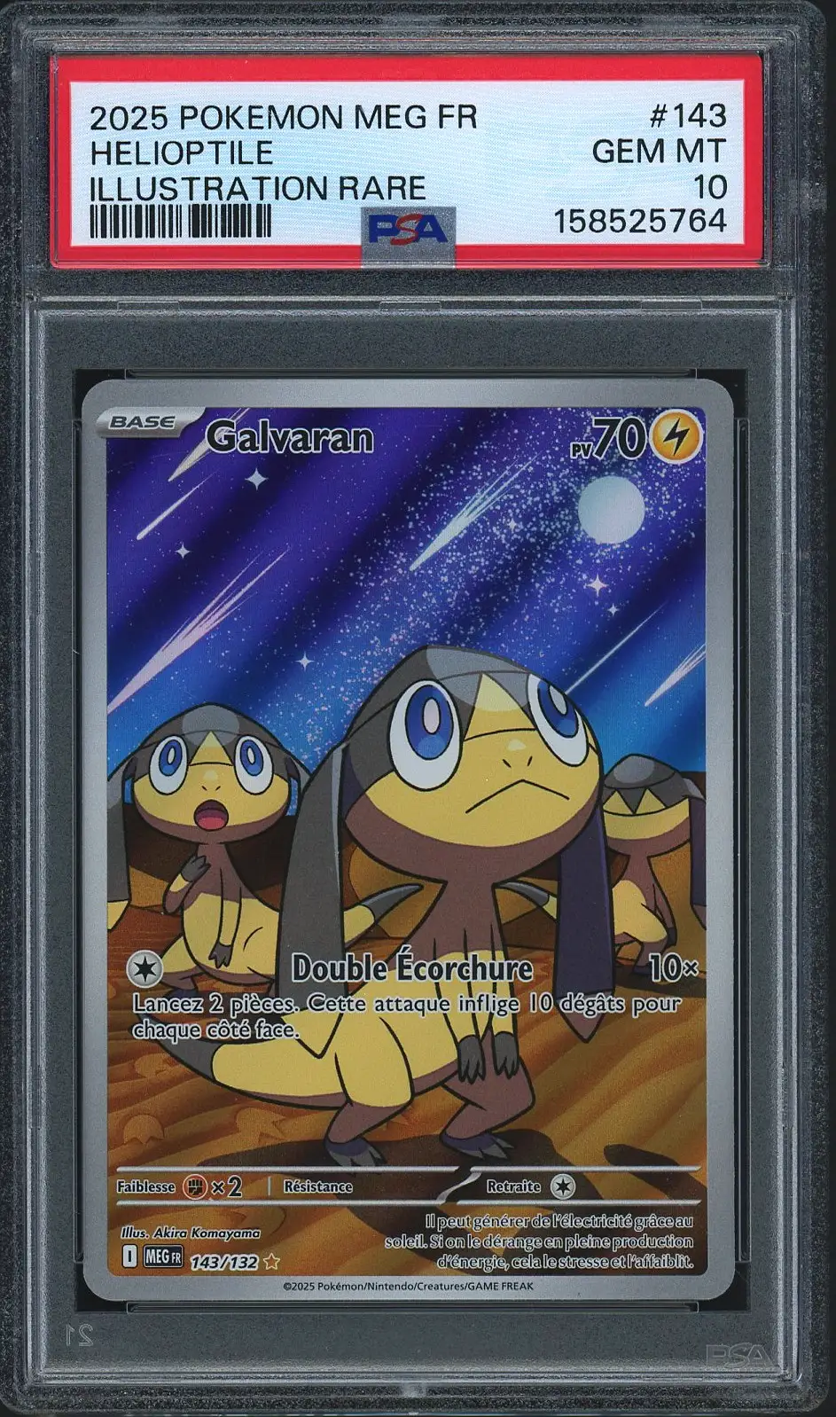 PSA 10 Galvaran