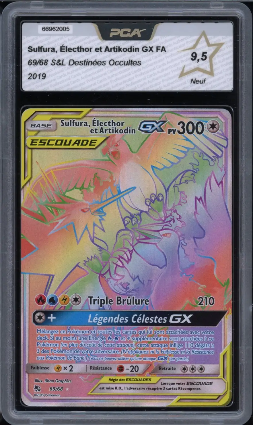 PCA 9.5 Sulfura, Électhor et Artikodin Gx Rainbow