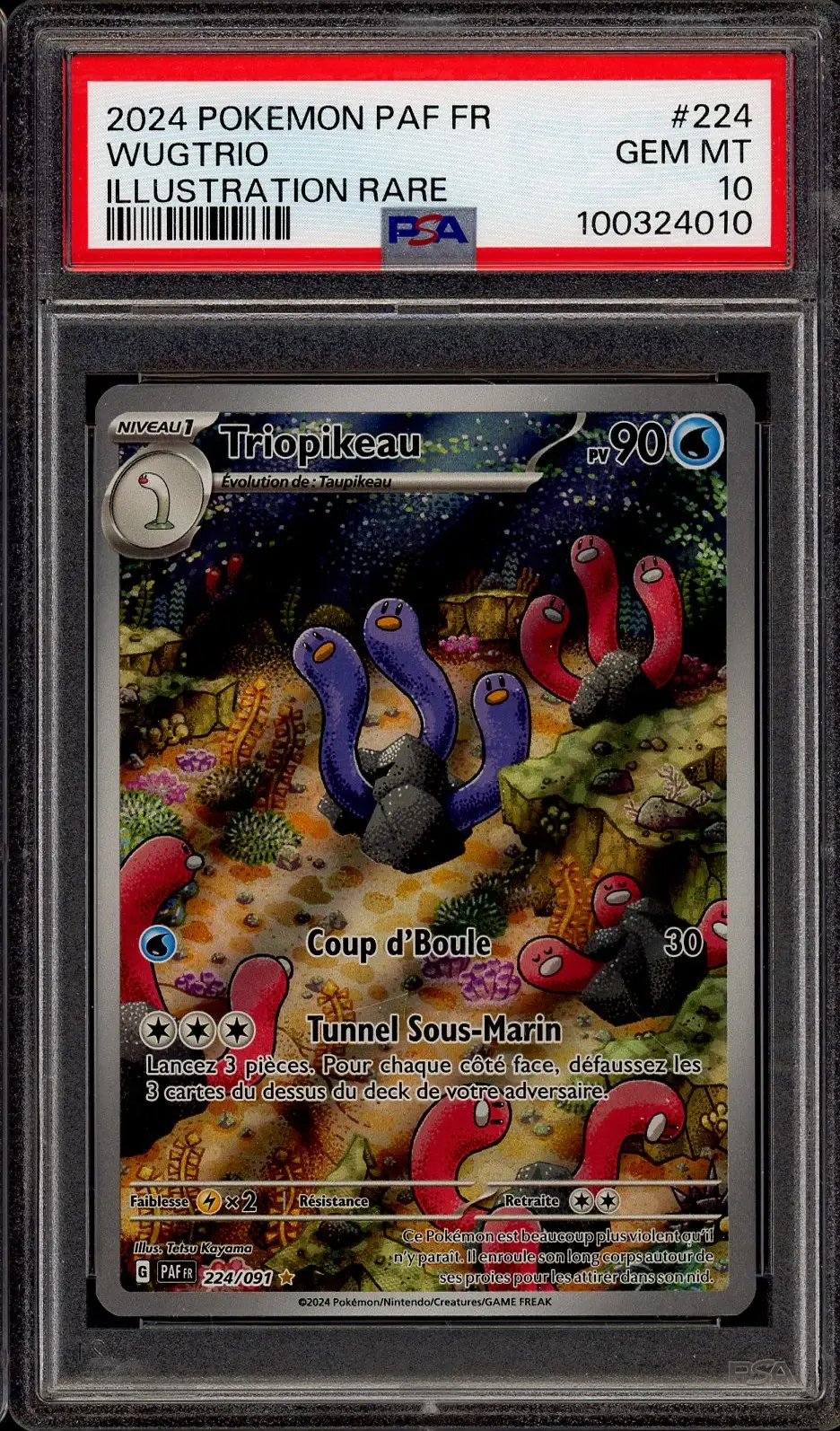 PSA 10 Triopikeau