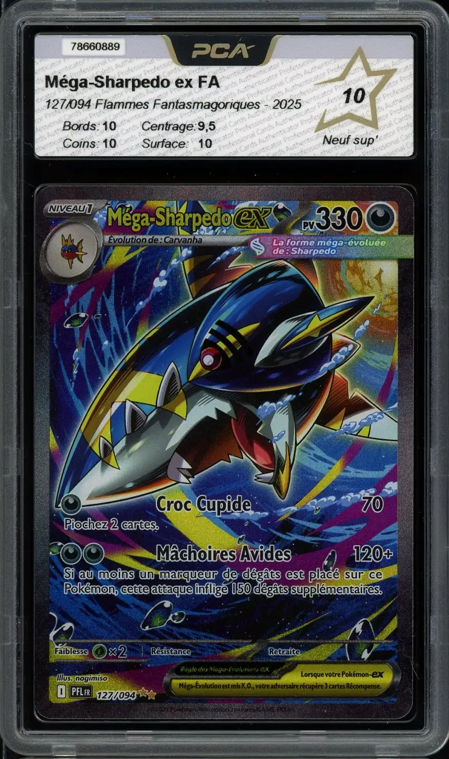 PCA 10 Méga-Sharpedo Ex