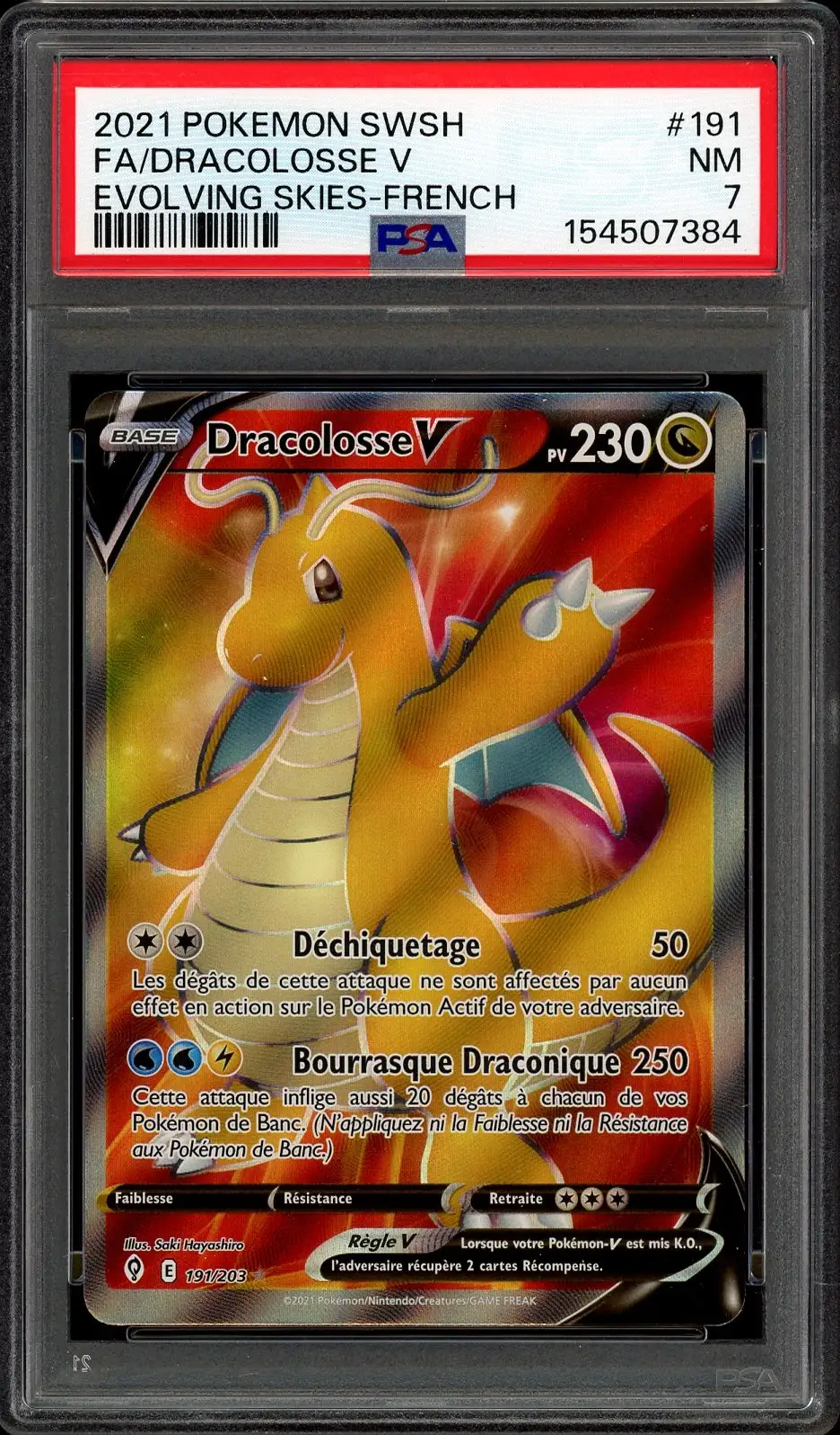PSA 7 Dracolosse V