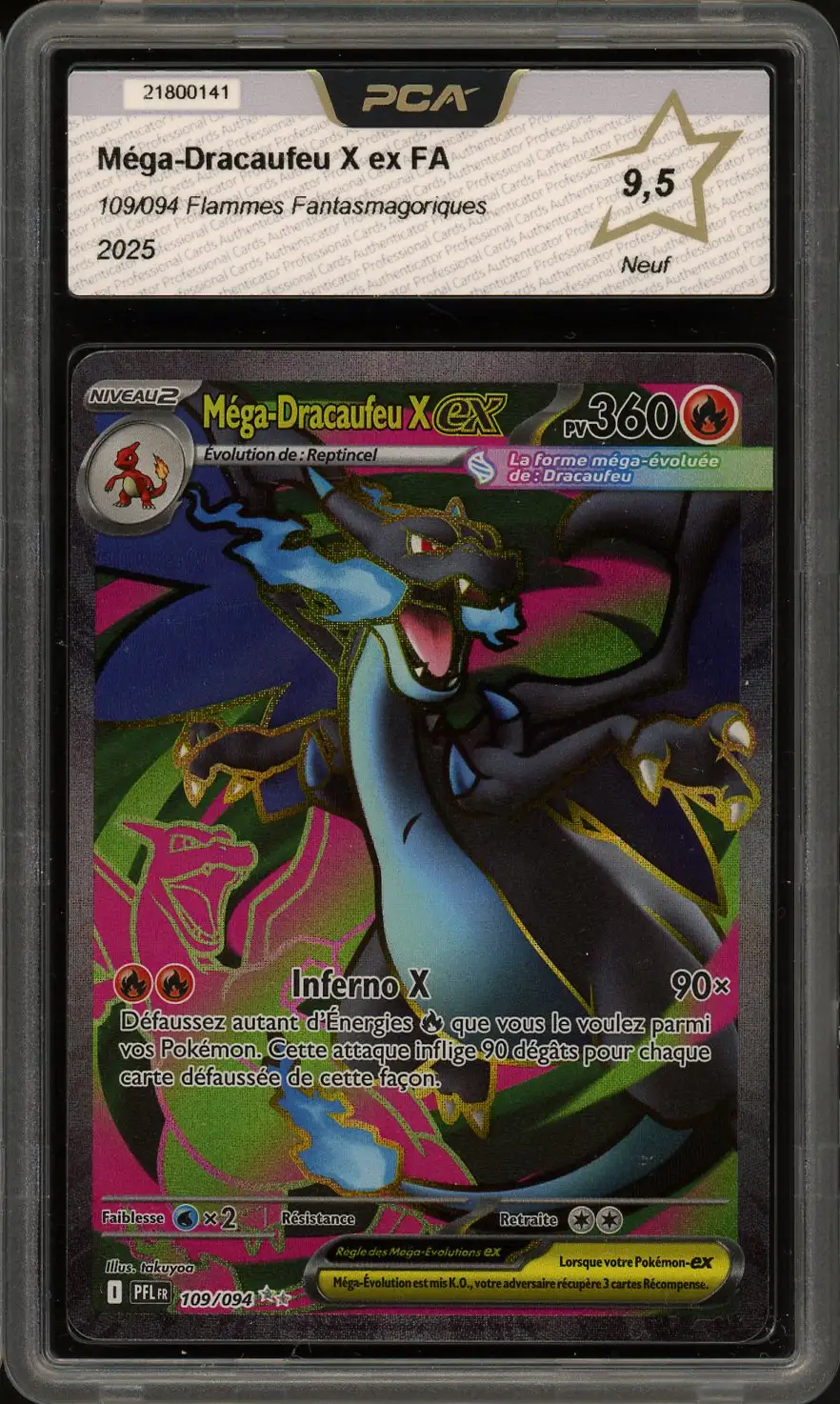 PCA 9.5 Méga-Dracaufeu X Ex