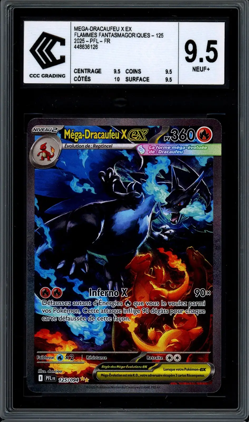 CCC 9.5 Méga-Dracaufeu X Ex