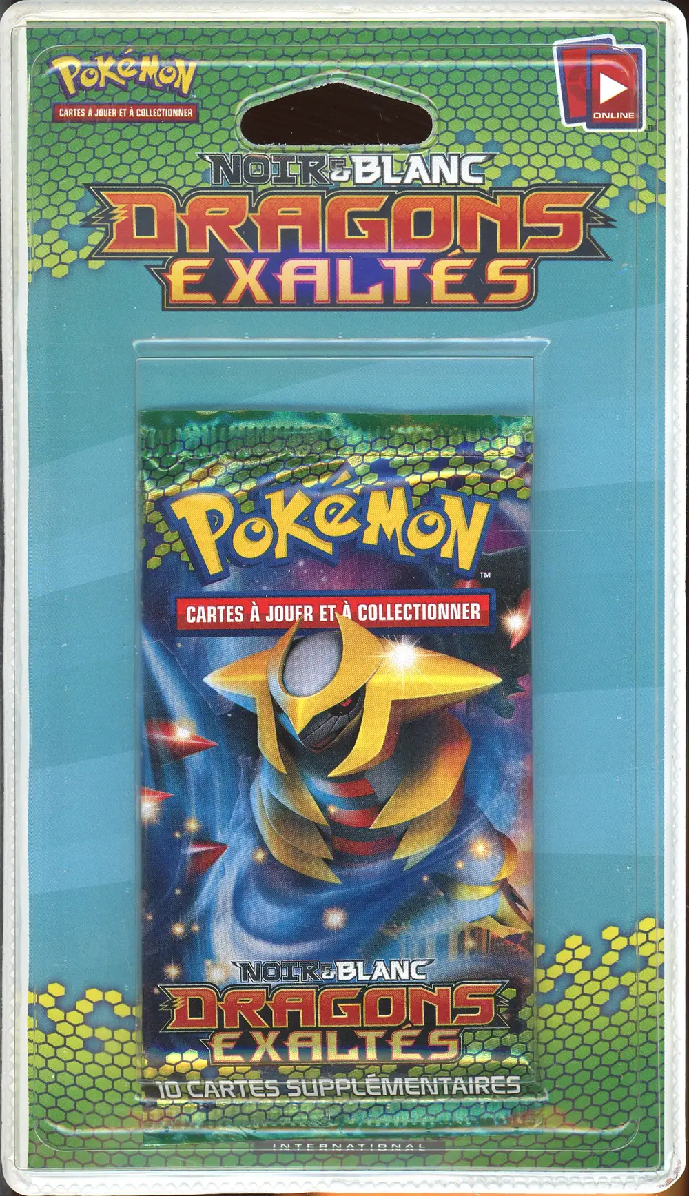 Booster Blister Noir & Blanc Dragons Exaltés