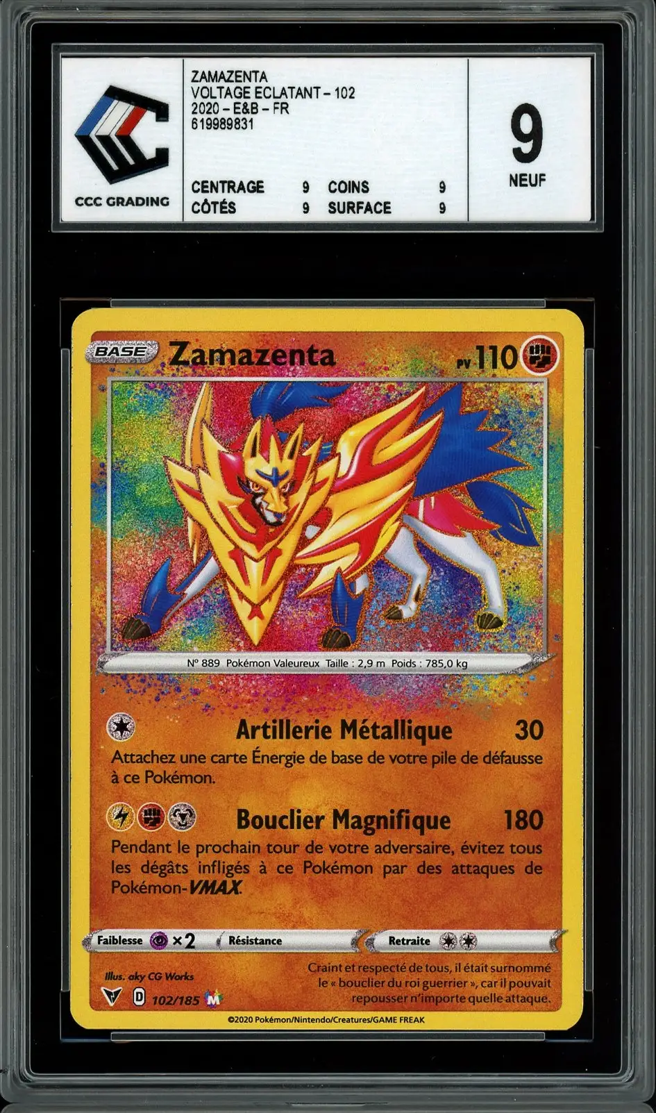 CCC 9 Zamazenta Holo