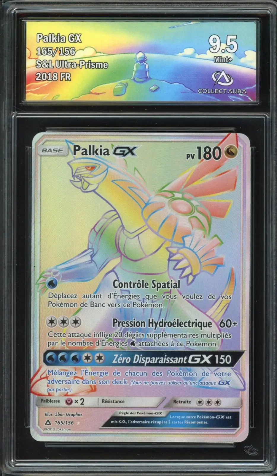 CA 9.5 Palkia Gx Rainbow