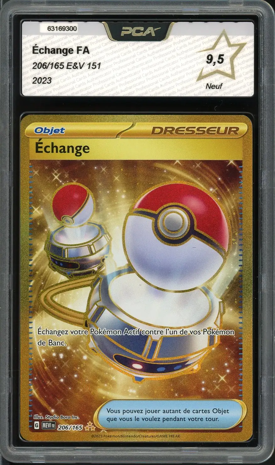 PCA 9.5 Echange Gold