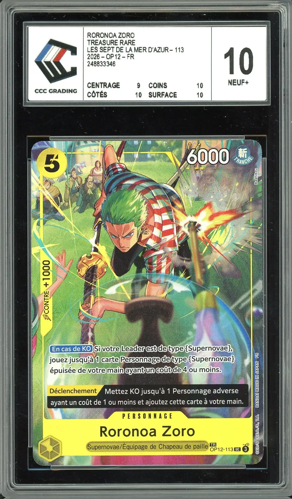 CCC 10 Roronoa Zoro