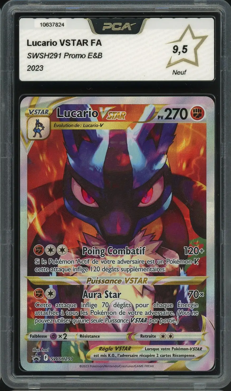 PCA 9.5 Lucario VStar