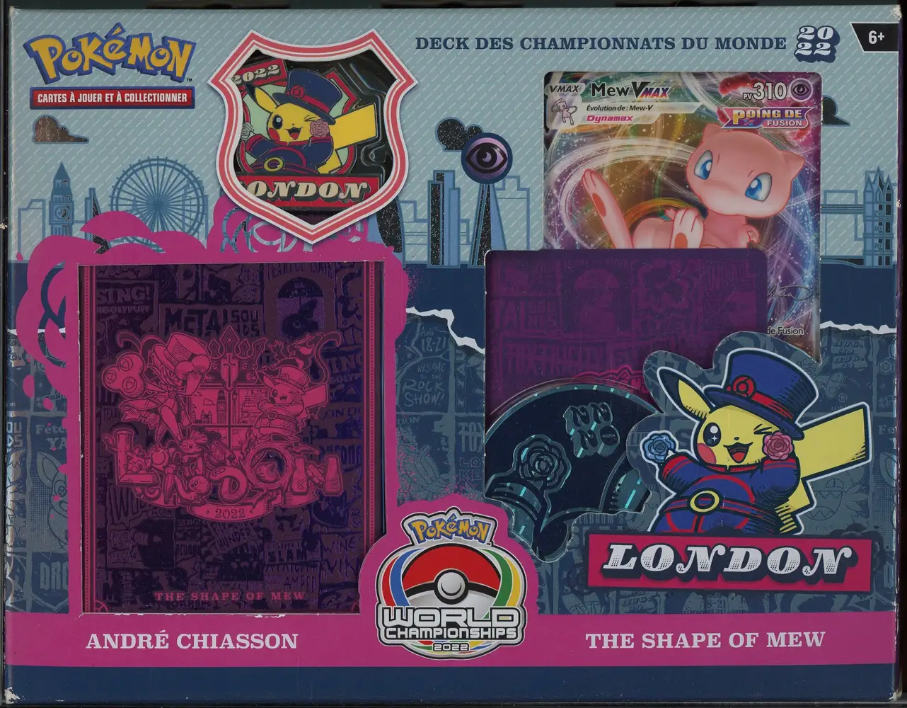 Deck des Championnats du Monde André Chiasson The Shape of Mew