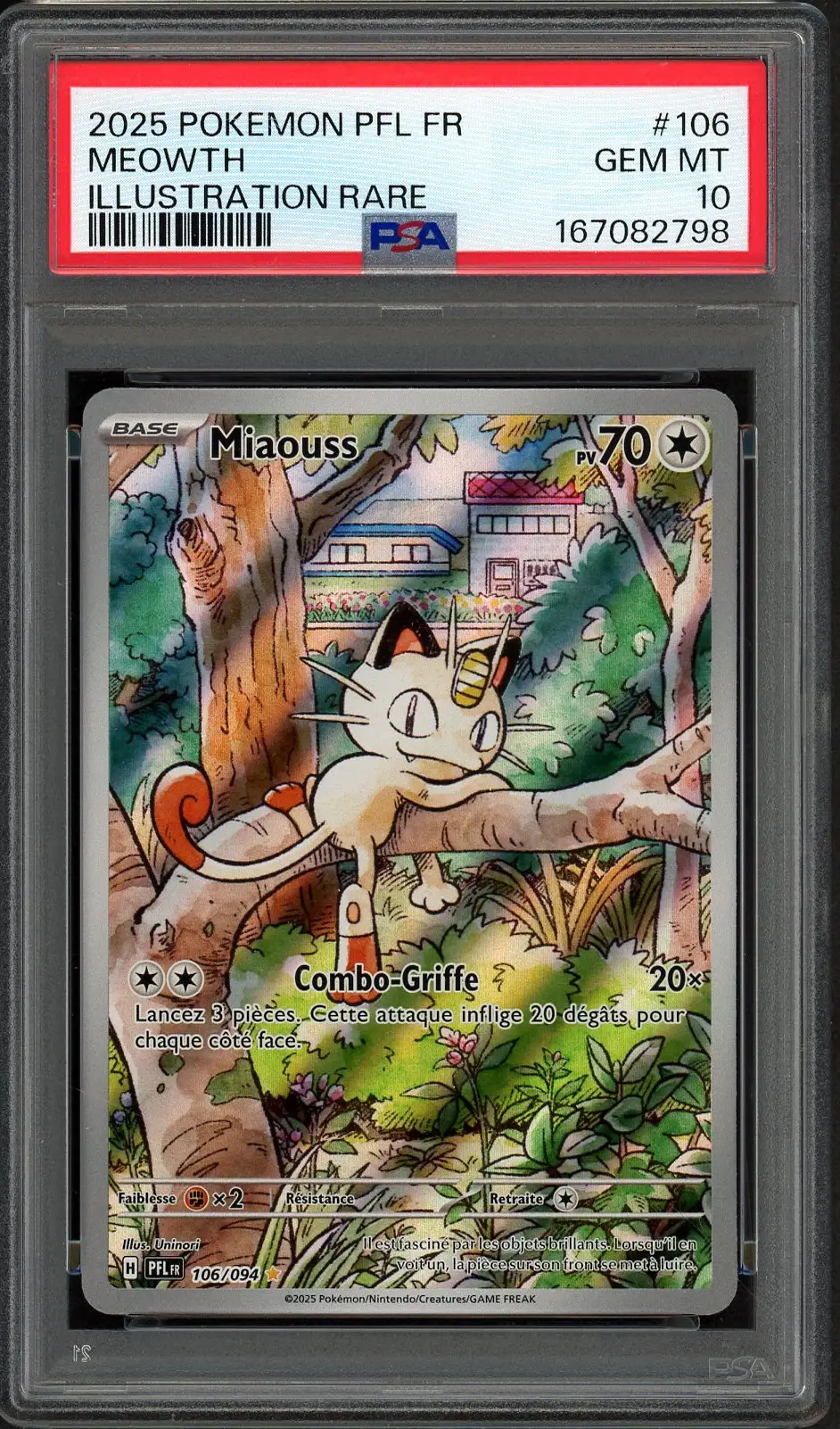 PSA 10 Miaouss