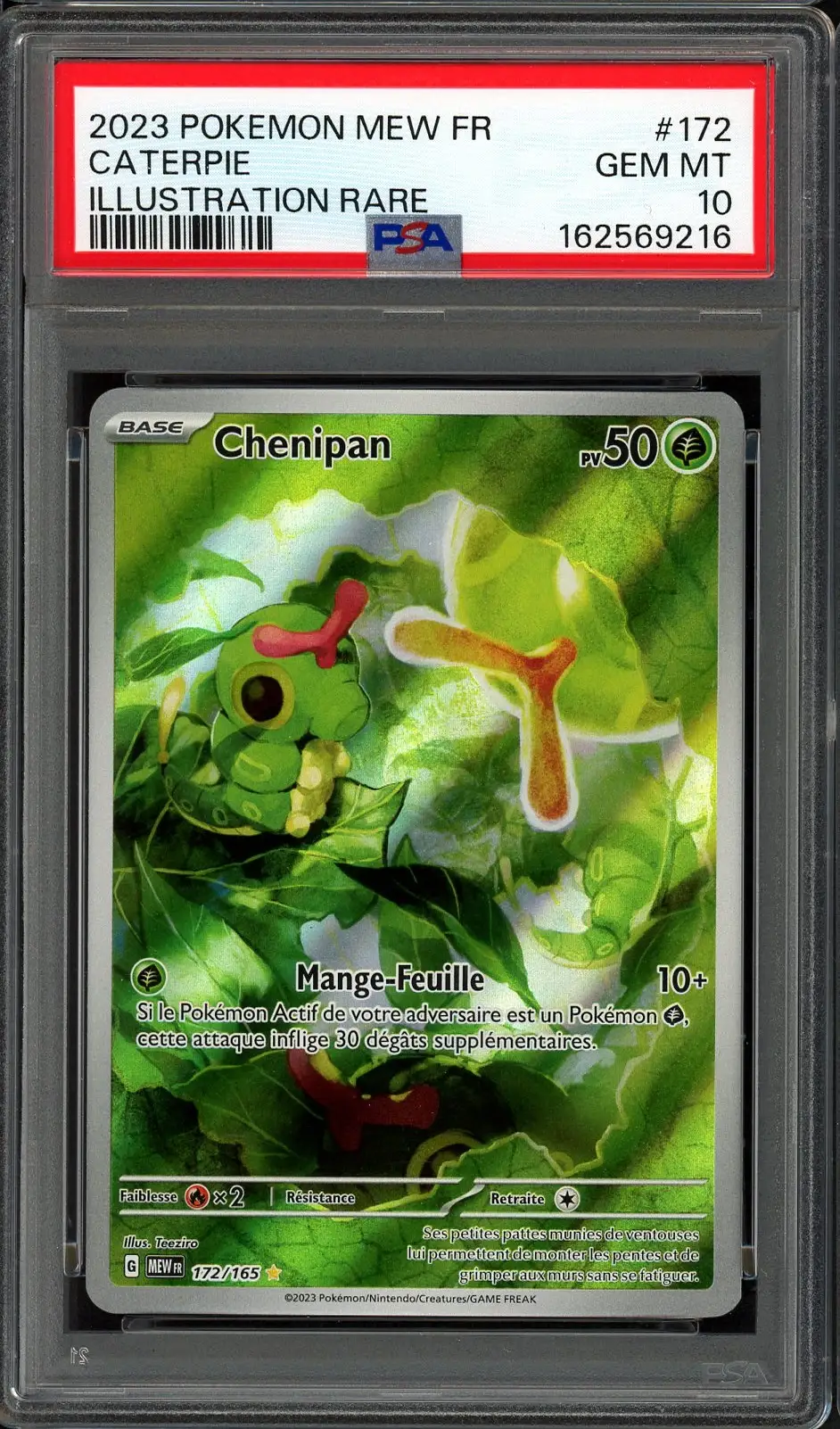 PSA 10 Chenipan