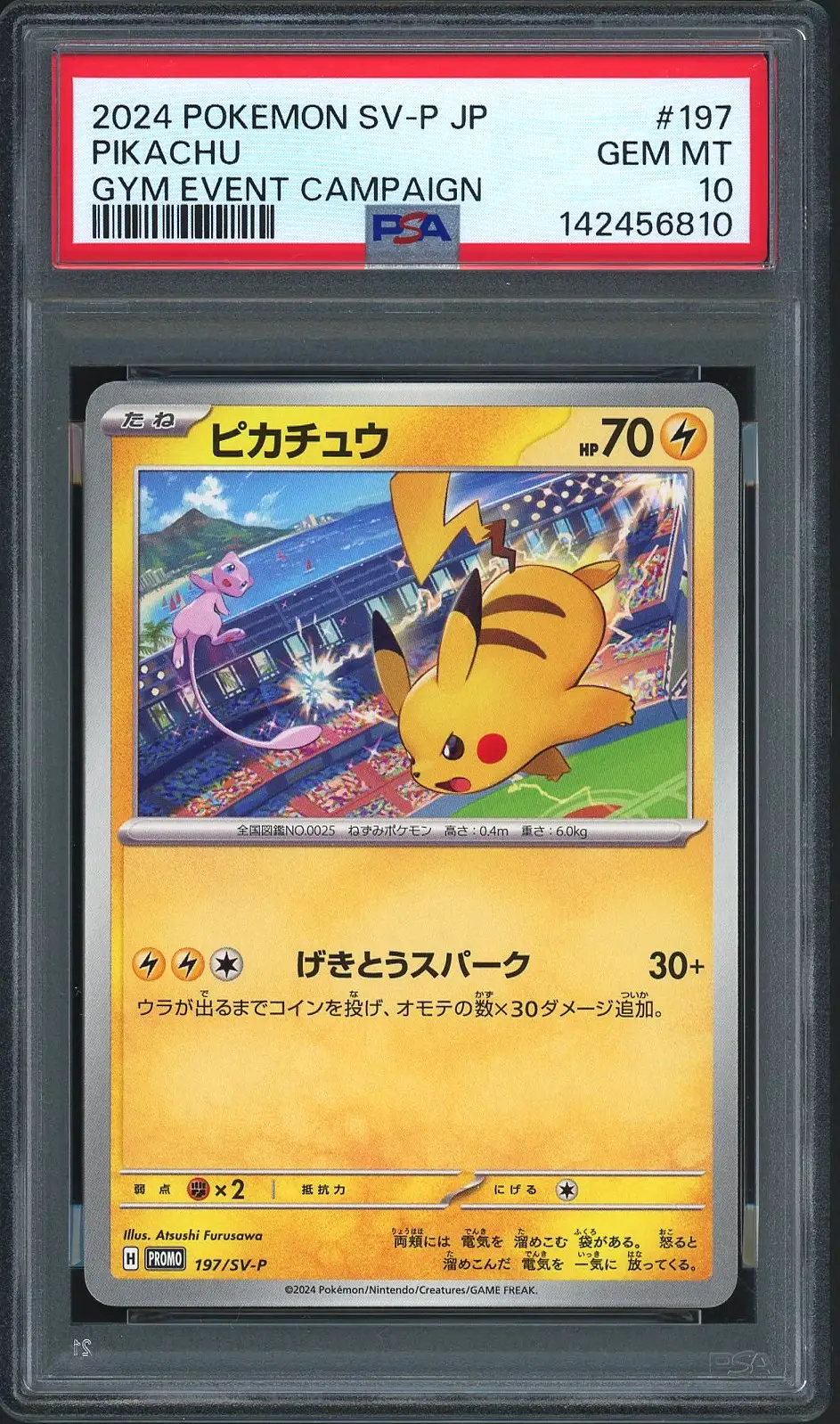 PSA 10 Pikachu