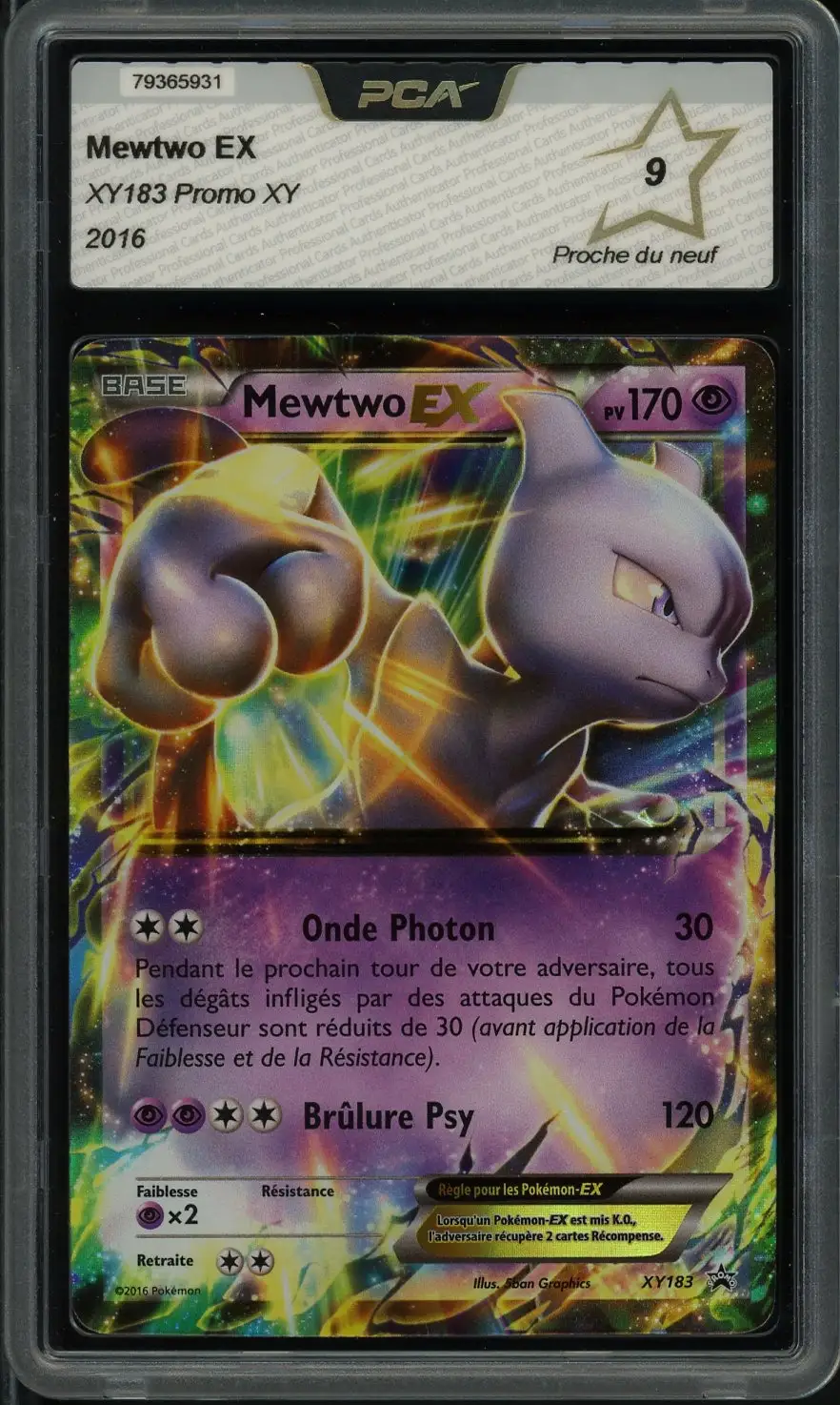 PCA 9 Mewtwo Ex