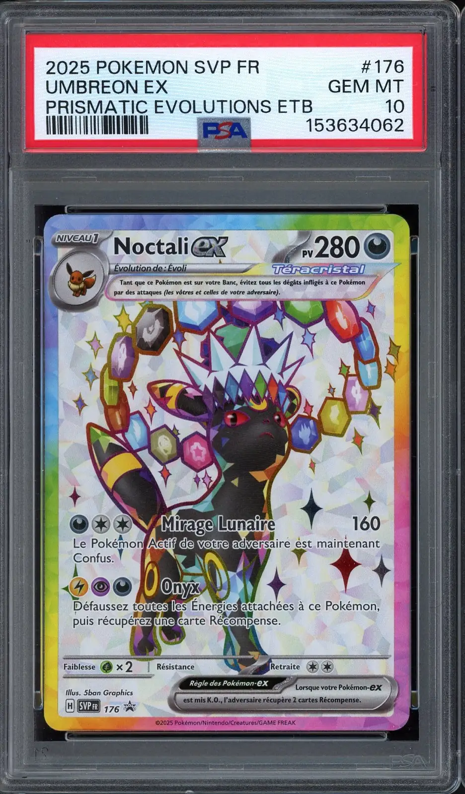 PSA 10 Noctali Ex