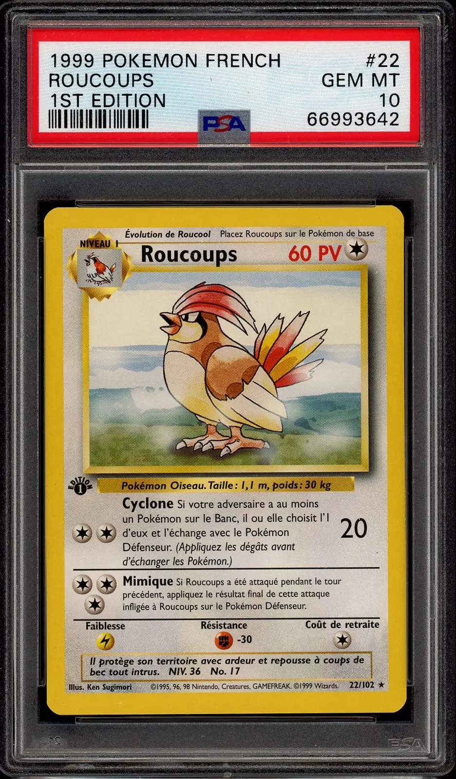 PSA 10 Roucoups
