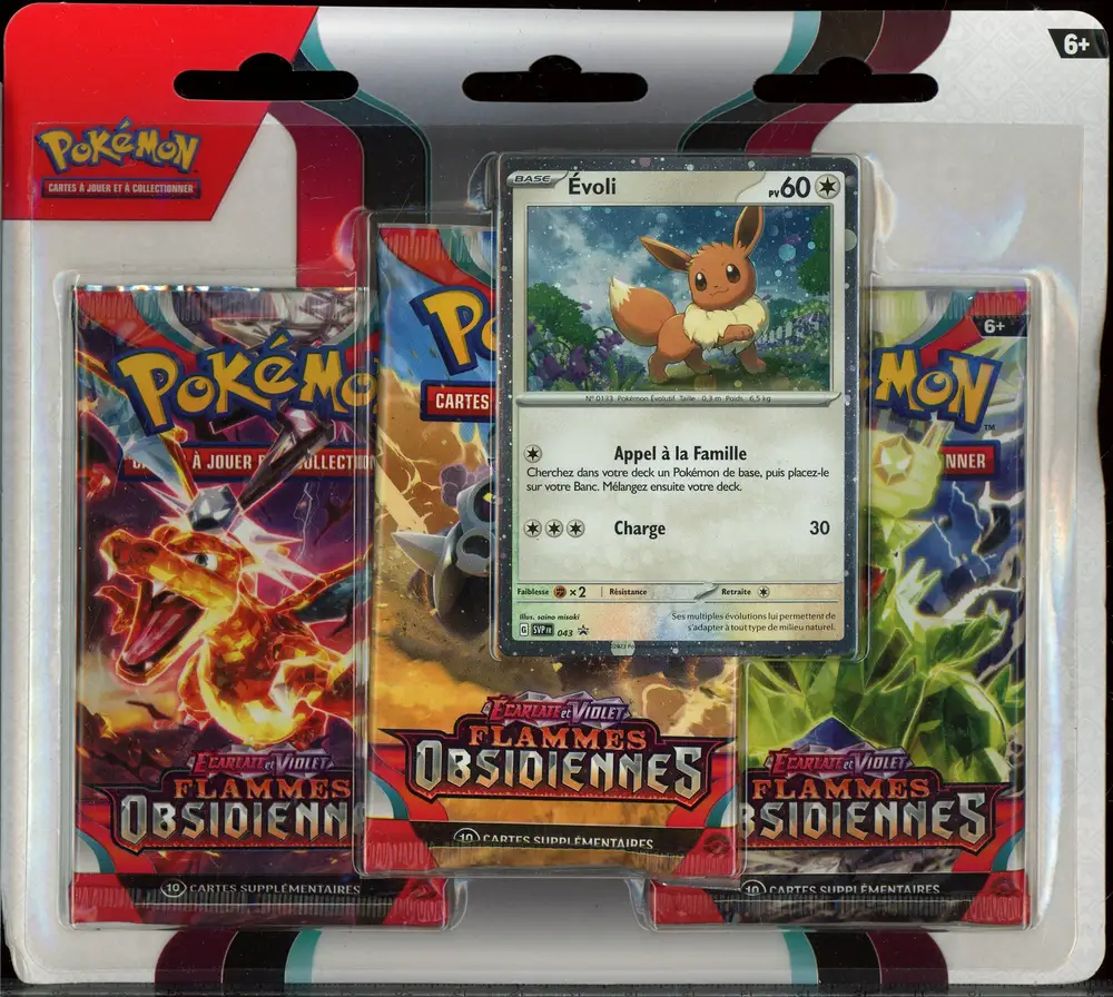 Tripack EV3 Flammes Obsidiennes